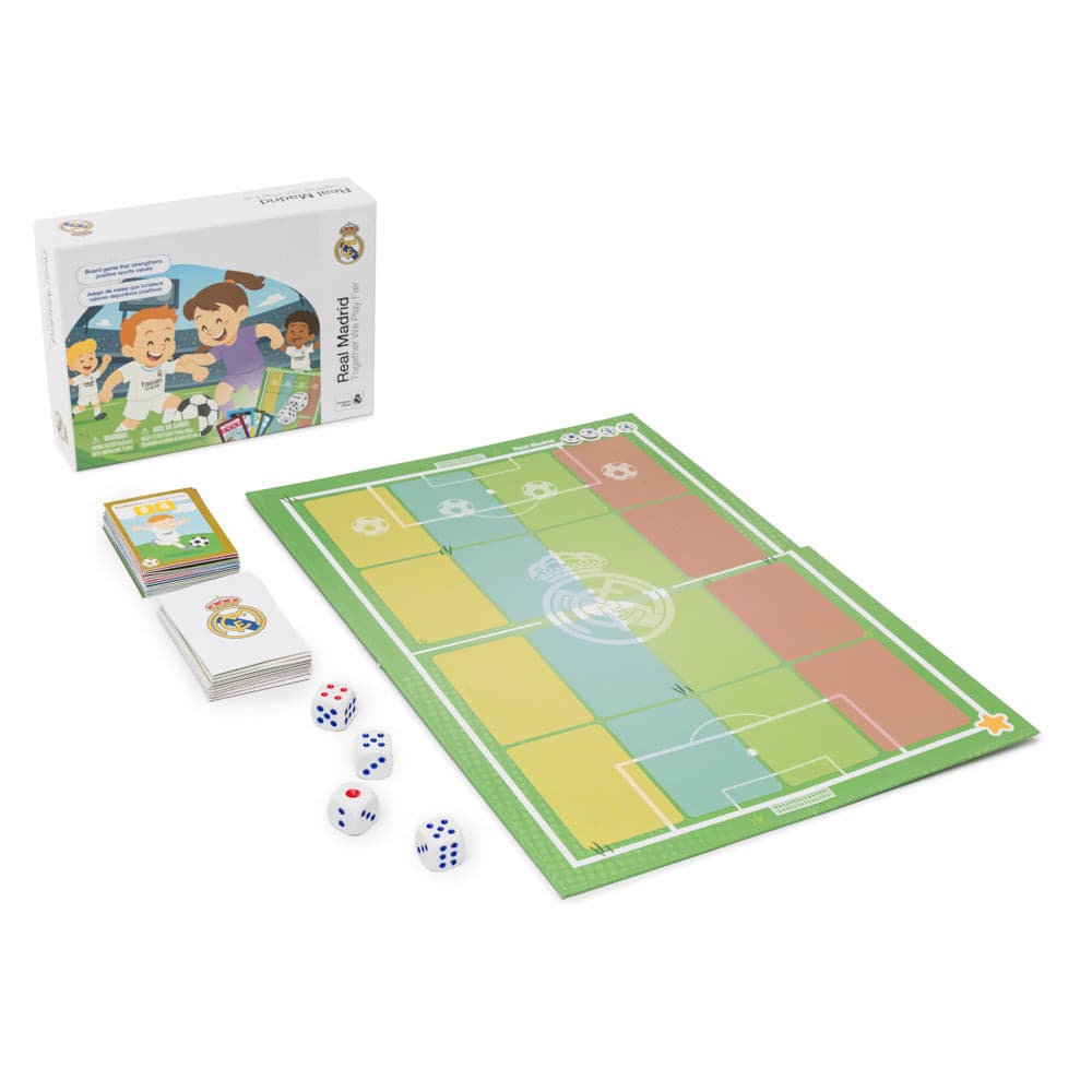 Juntos jugamos limpio, juego de mesa Real Madrid
