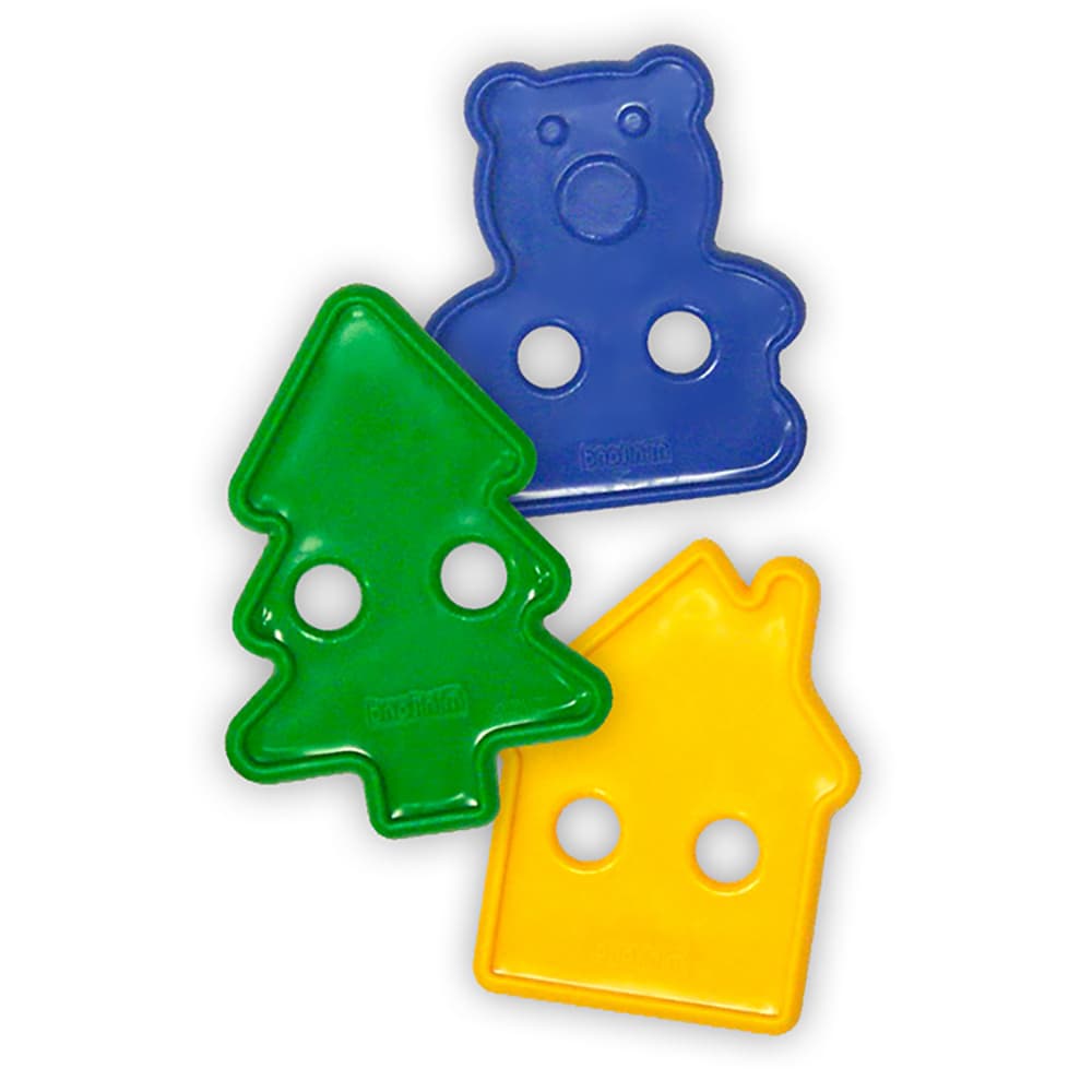 Figuras ensartables (80 piezas)