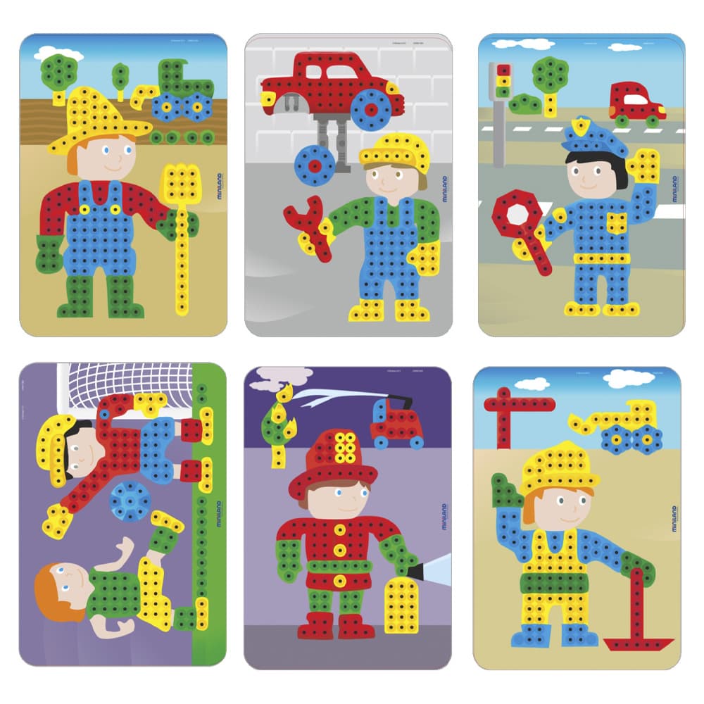 Pack 6 Laminas 10 mm Oficios