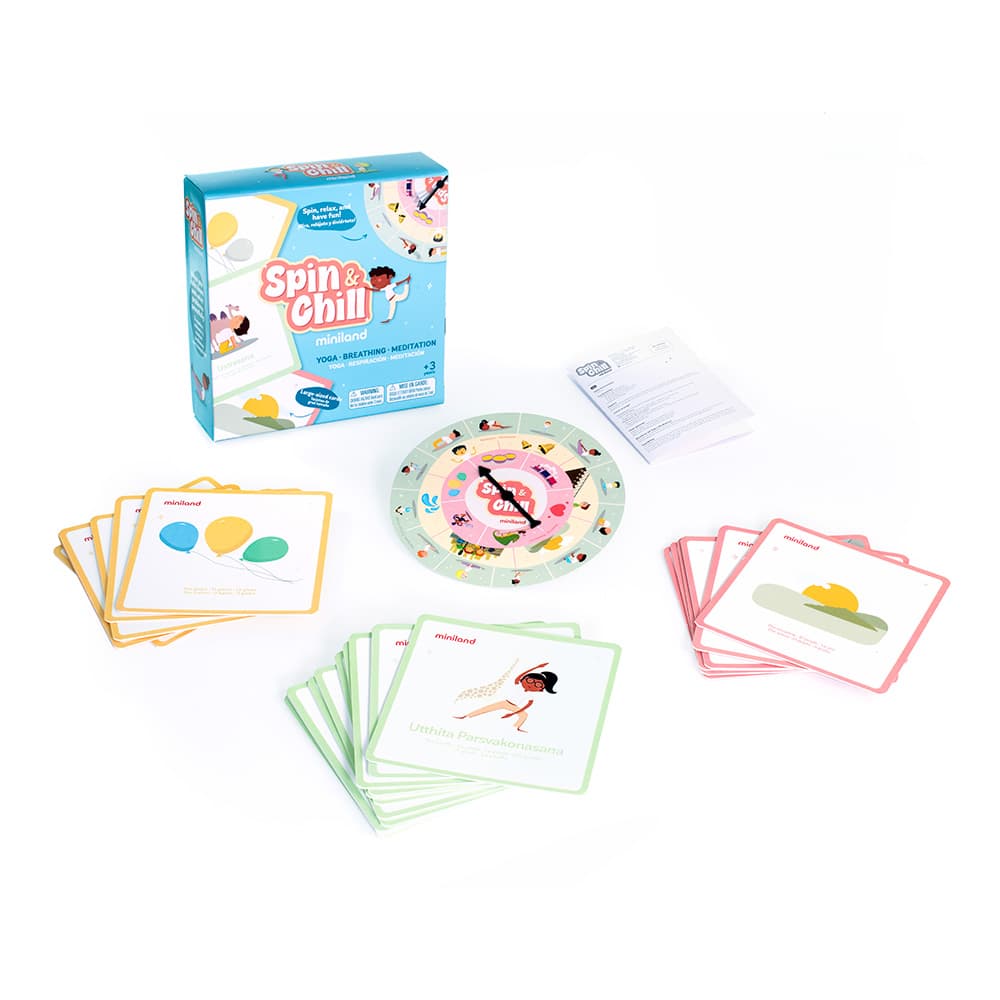 Juego de Yoga para niños Spin & Chill