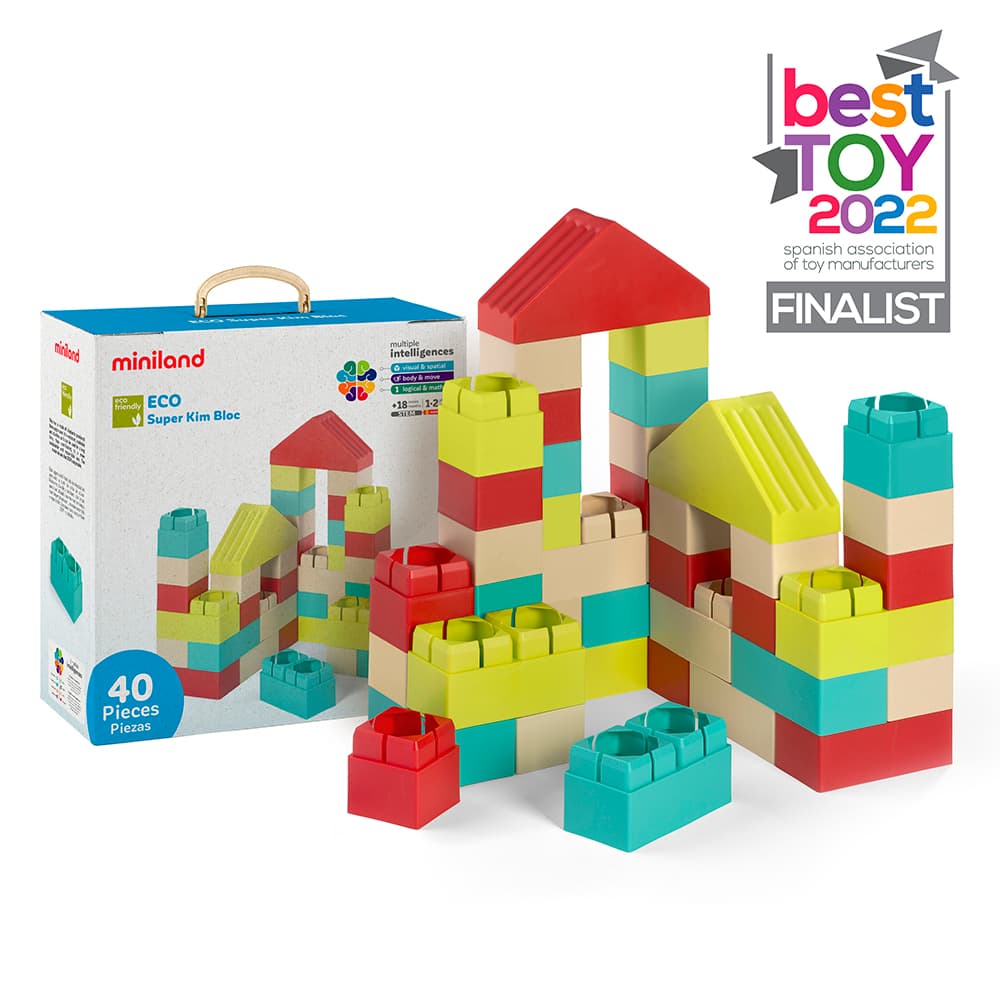 Juego de construcción ECO Super Kim Bloc