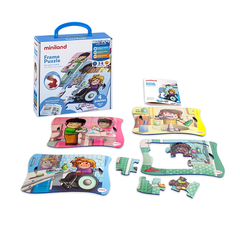 Frame Puzzles: Hábitos de higiene
