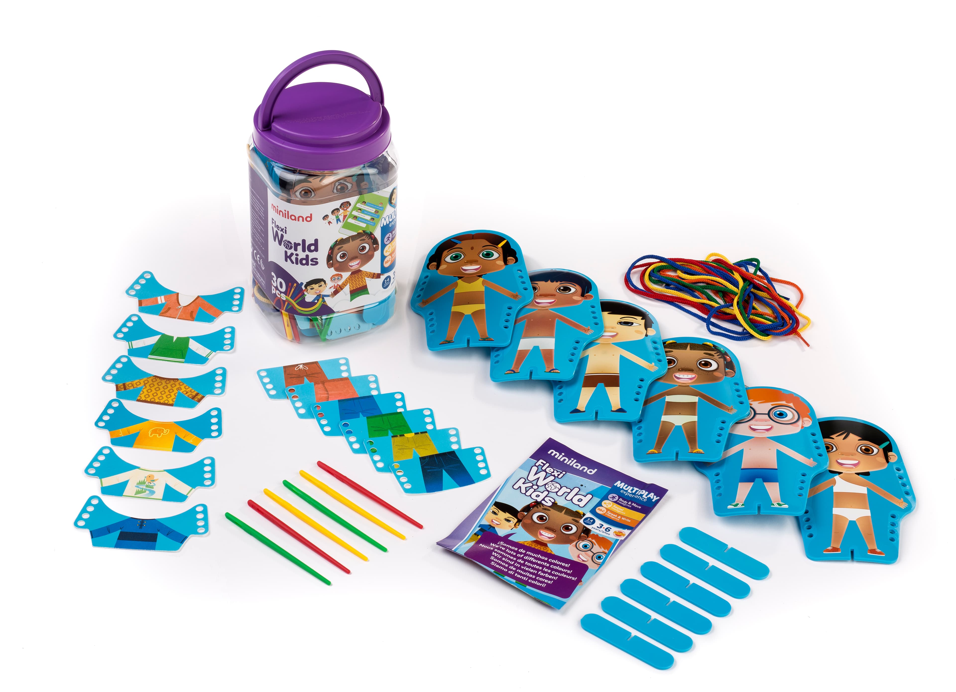 Juego de coser para niños Flexi World Kids