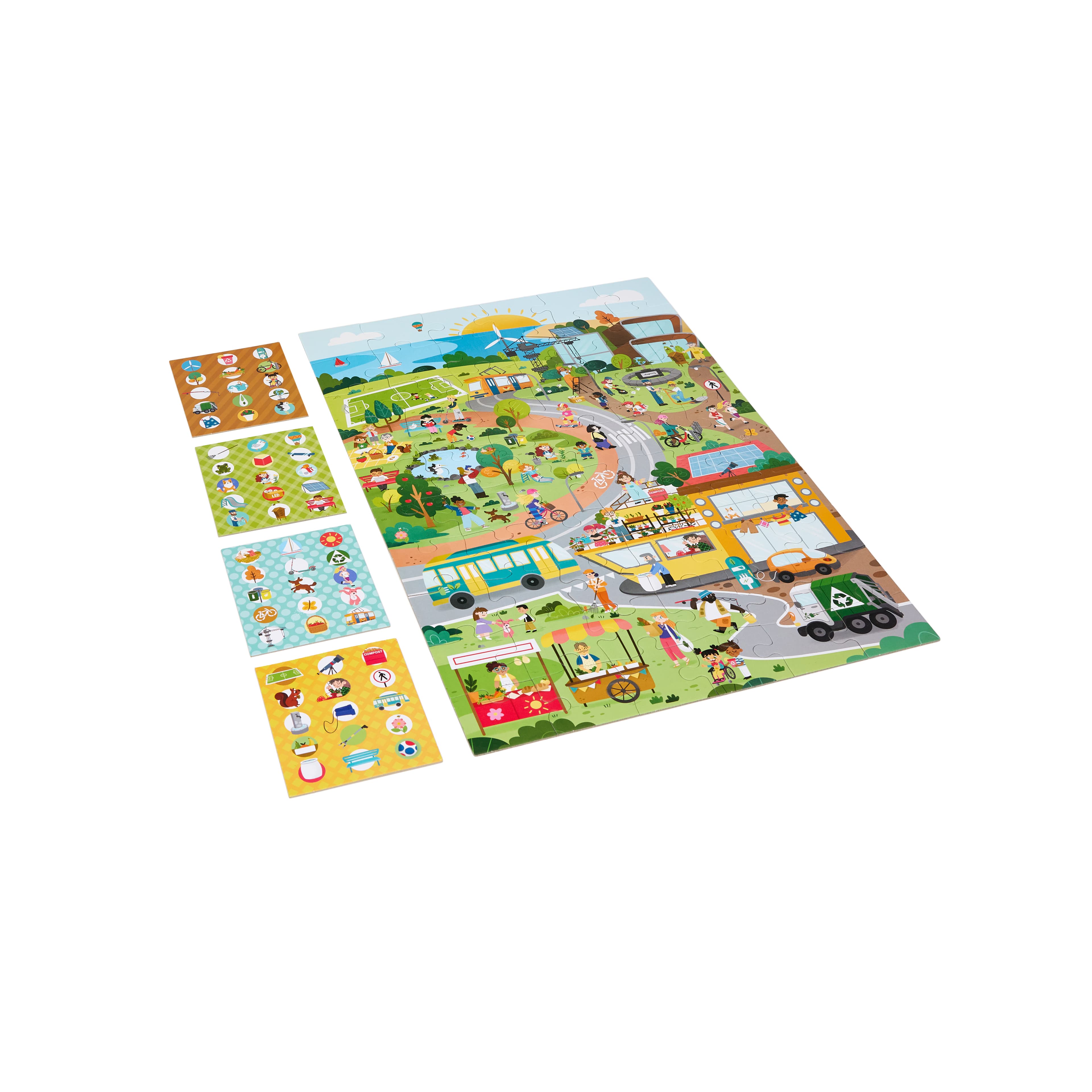 Puzzle de observación: Descubre la ciudad