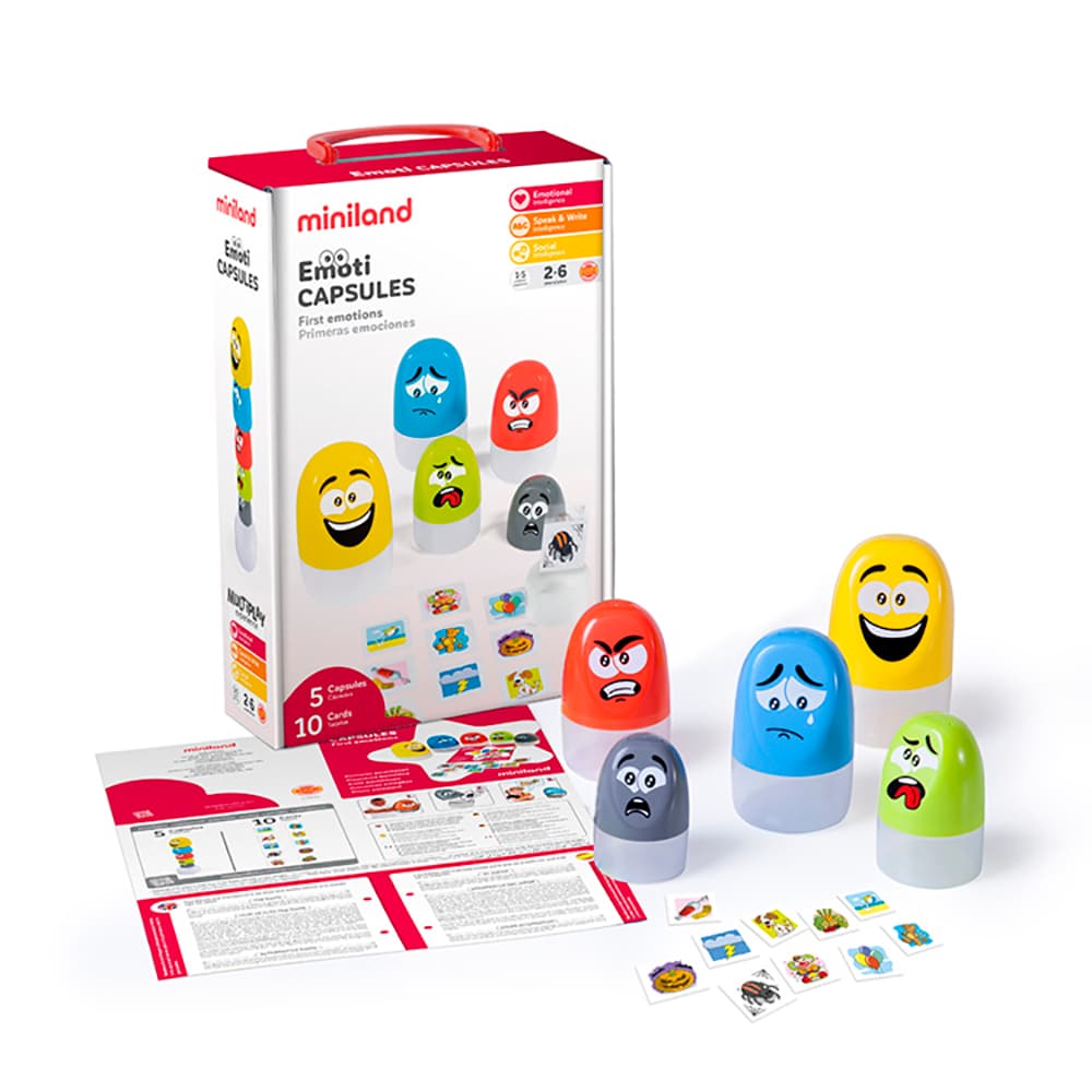 Juego educación emocional Emoticapsules