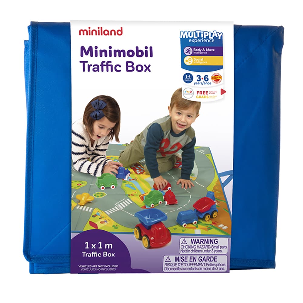 Baúl y tapete temático almacenaje: Traffic Box